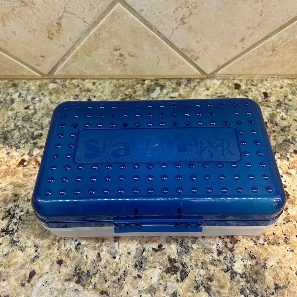 Vintage Spacemaker school box pencil case